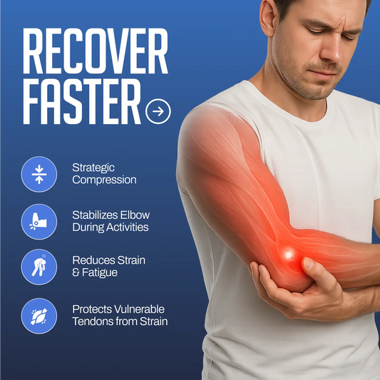 Tennis Elbow Brace Straps for Golfer’s Elbow Pain Relief by Athletin Be Sporty  athletin