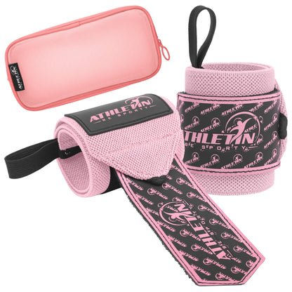 Wrist Wraps 18" Heavy-Duty Support with Thumb Loop for Lifting & Training | Athletin Be Sporty  athletin