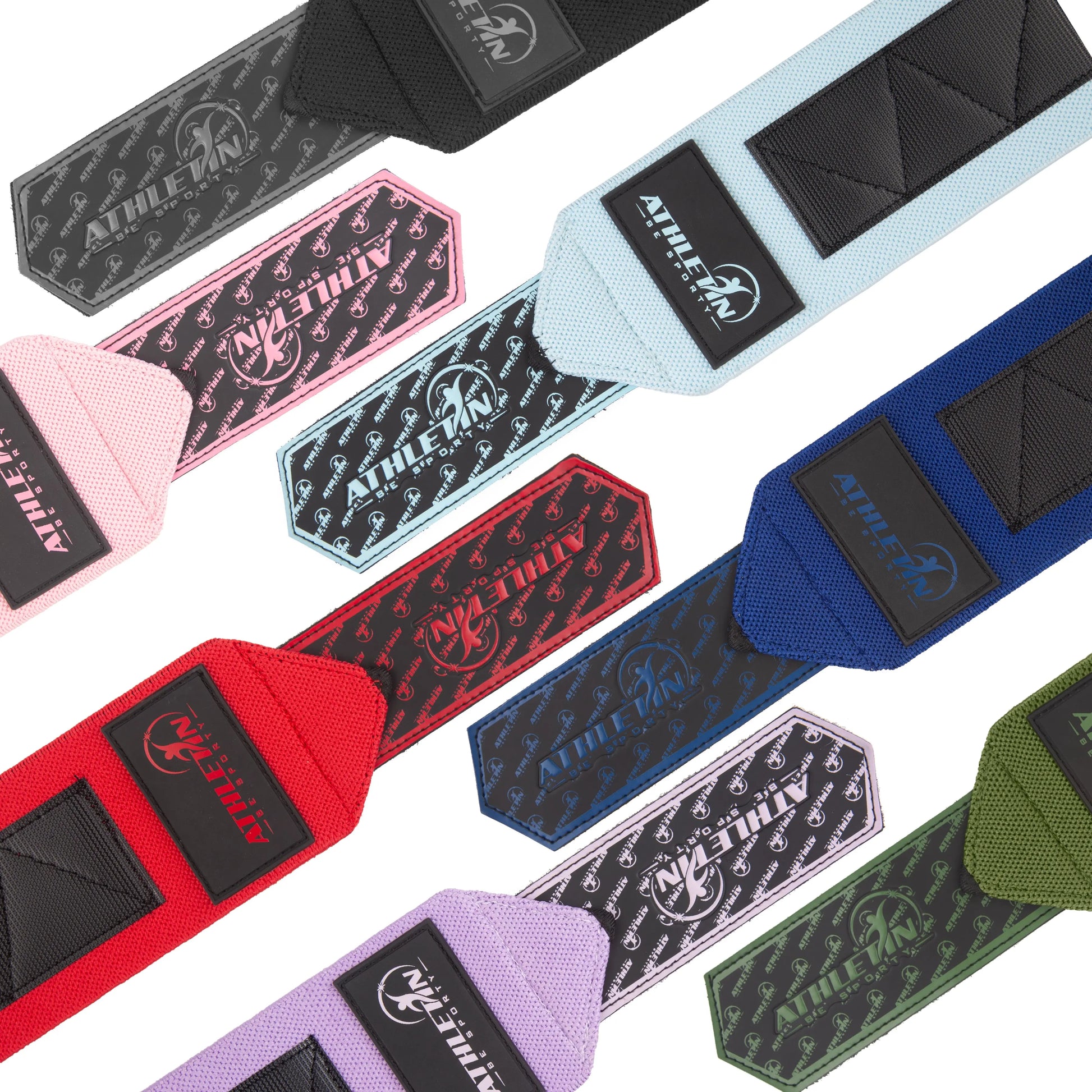 Wrist Wraps 18" Heavy-Duty Support with Thumb Loop for Lifting & Training | Athletin Be Sporty  athletin