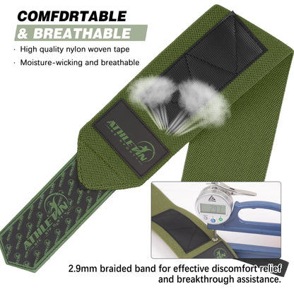 Athletin Wrist Wraps – Available in 7 Colors Including Red, Blue, Purple
