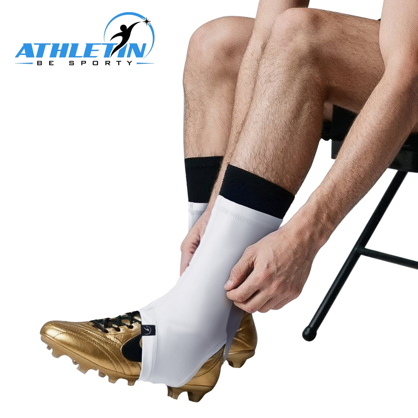 Shoe Spats Cleat Covers by Athletin Be Sporty - Pair  athletin